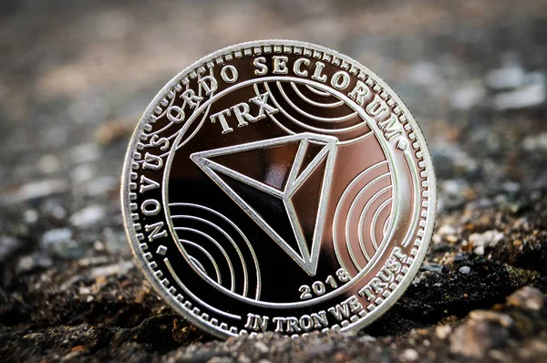 TRX tokens used in the TRON economy